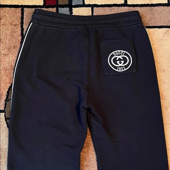 Gucci Sweatpants  / Jogger Pants with GG Logo (Size: L Men) - Authentic - Picture 13 of 14